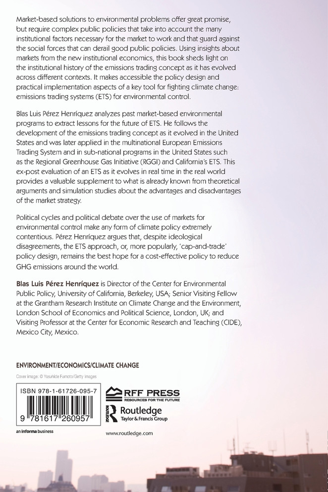Environmental Commodities Markets and Emissions Trading