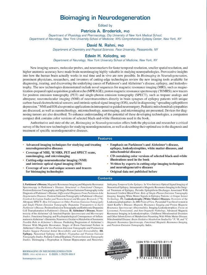 Bioimaging in Neurodegeneration