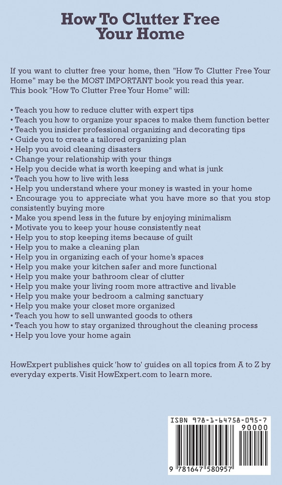 How To Clutter Free Your Home