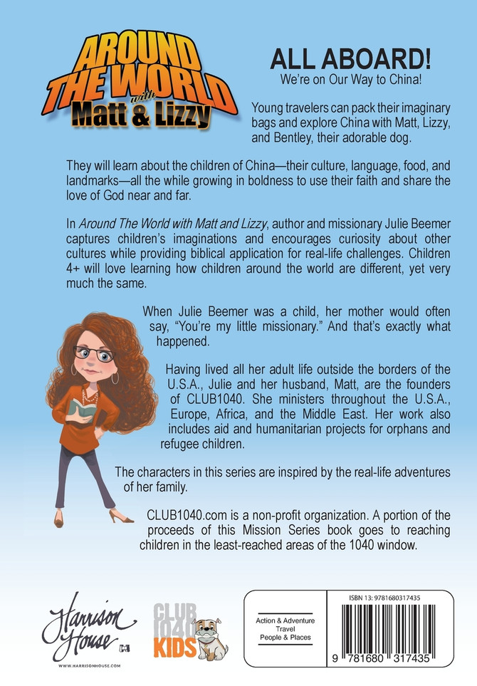 Around the World with Matt and Lizzy - China