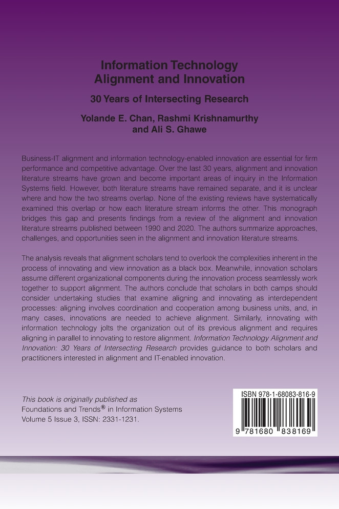Information Technology Alignment and Innovation