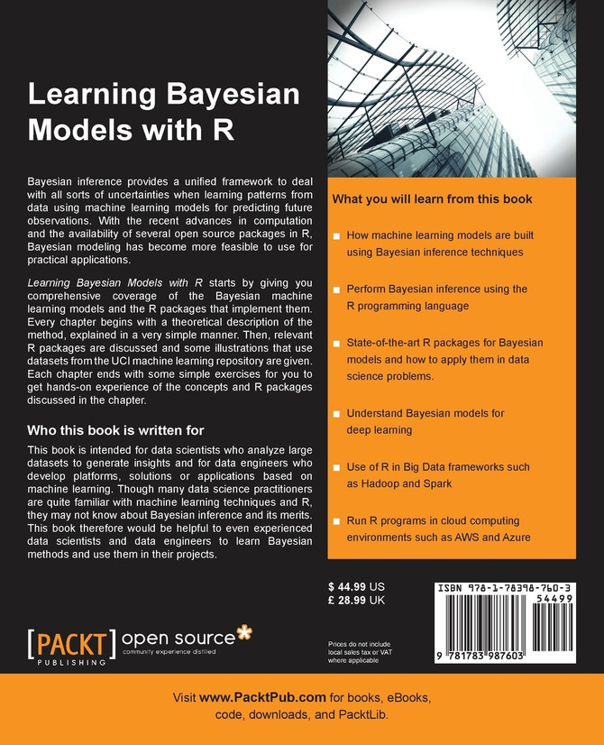 Learning Bayesian Models with R