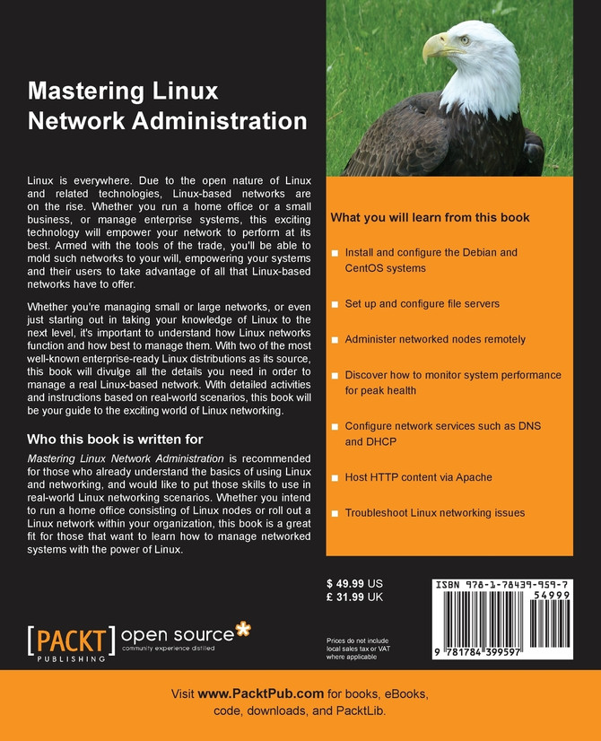 Mastering Linux Network Administration