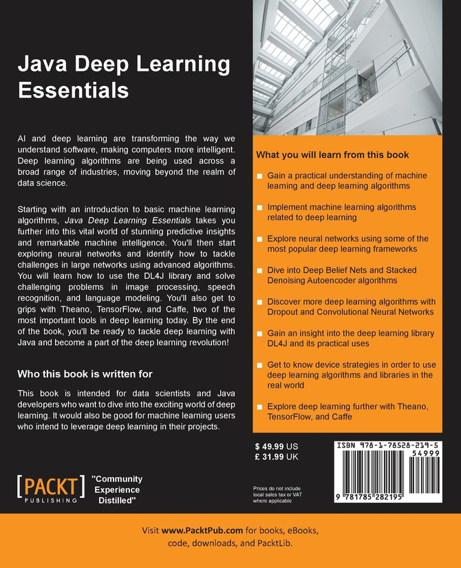 Java Deep Learning Essentials