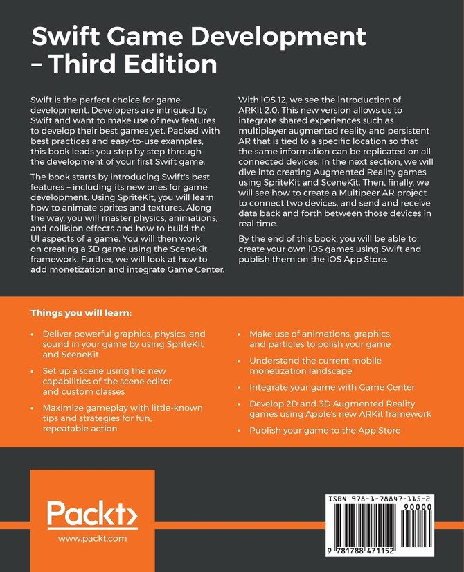 Swift Game Development - Third Edition
