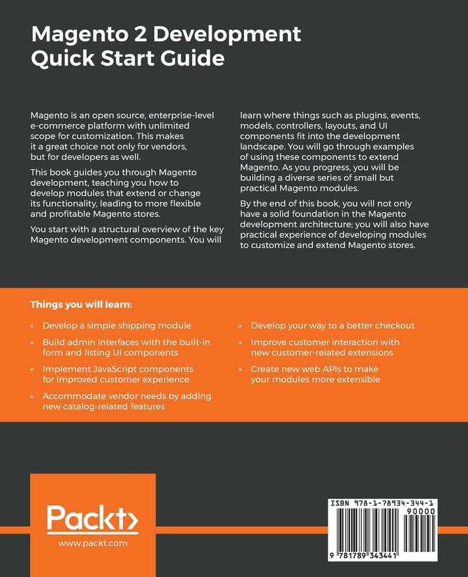 Magento 2 Development Quick Start Guide