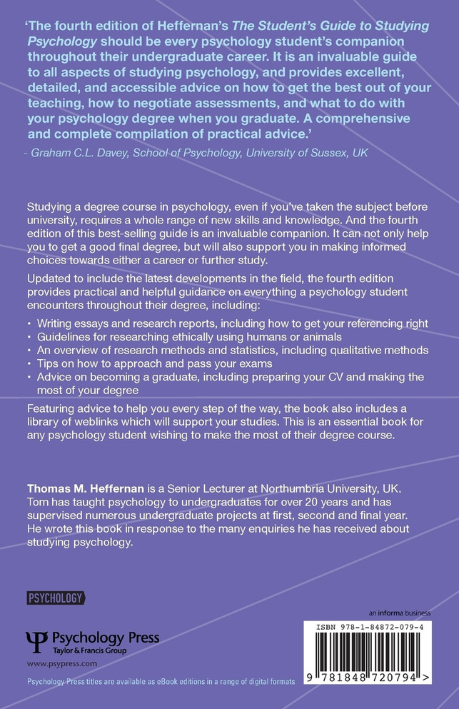 The Student's Guide to Studying Psychology