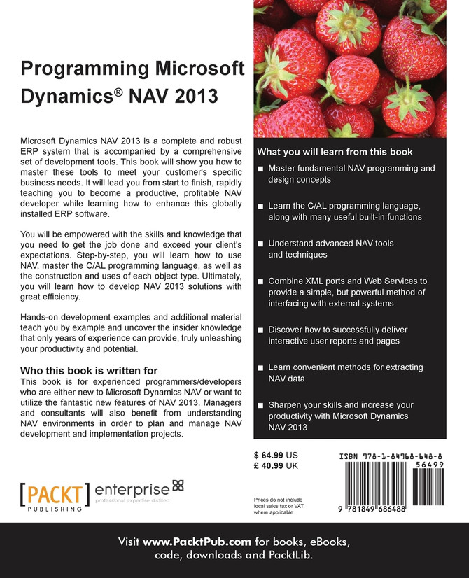 Programming Microsoft Dynamics Nav 2013