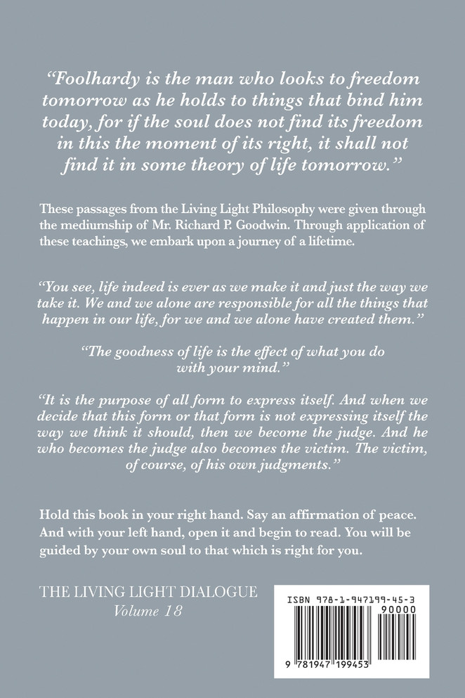 The Living Light Dialogue Volume 18