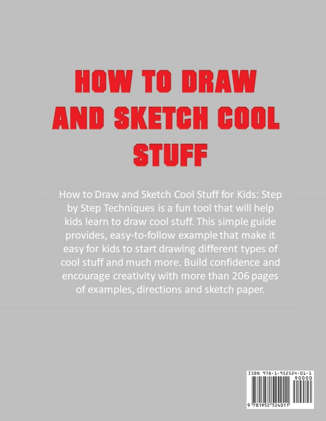 How to Draw and Sketch Cool Stuff for Kids