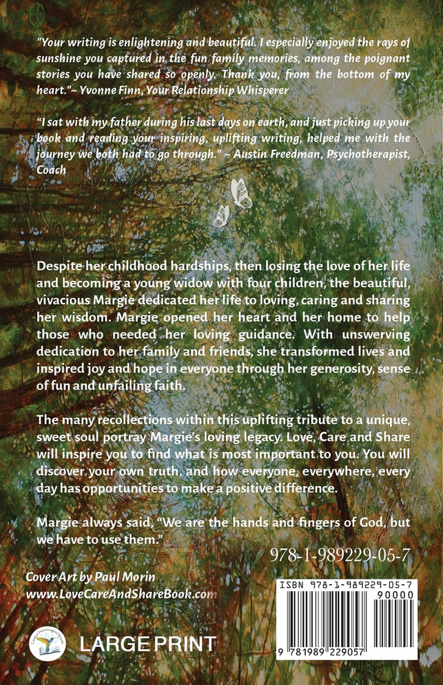 Love, Care and Share (LARGE PRINT Edition)