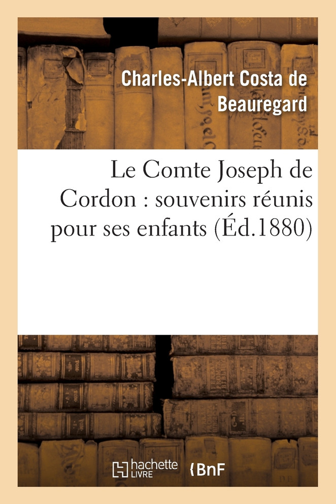 Le Comte Joseph de Cordon