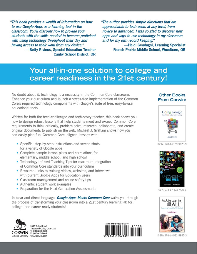 Google Apps Meets Common Core