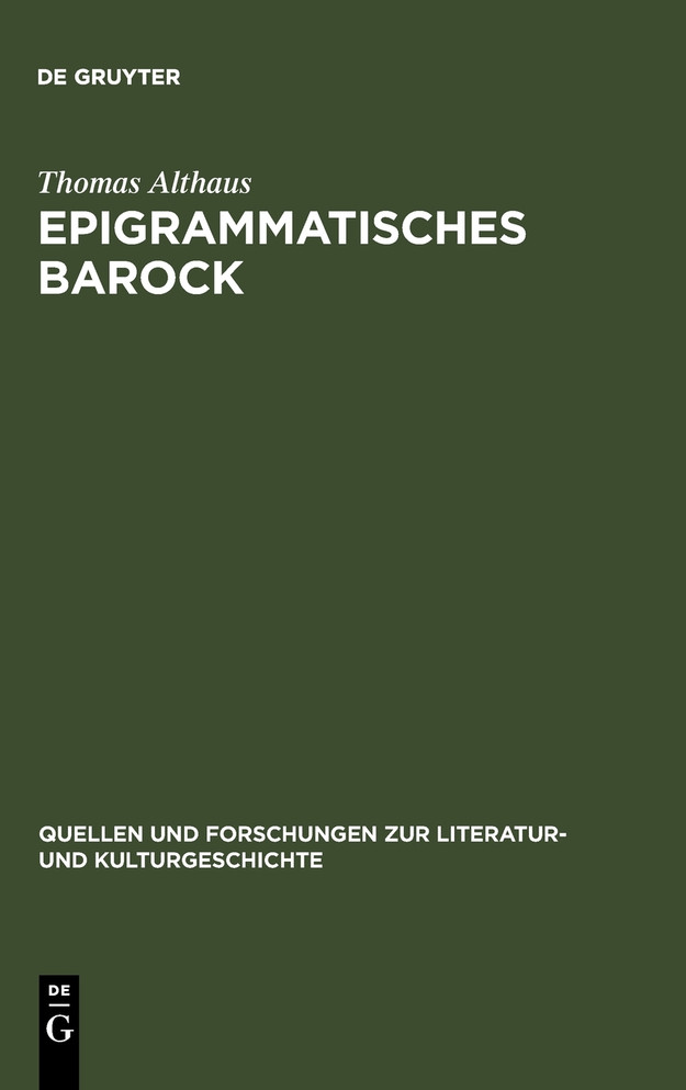 Epigrammatisches Barock