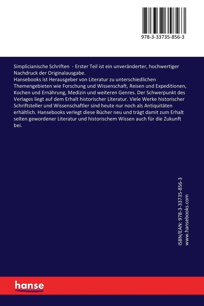 Simplicianische Schriften