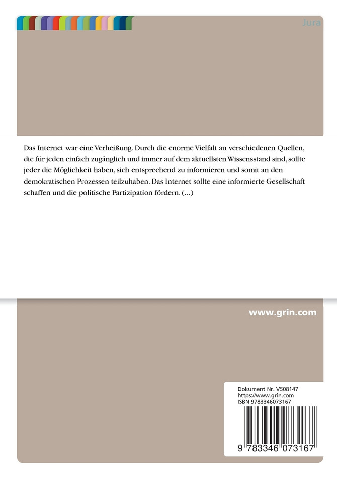 Auswirkungen von Filter Bubbles auf die Demokratie