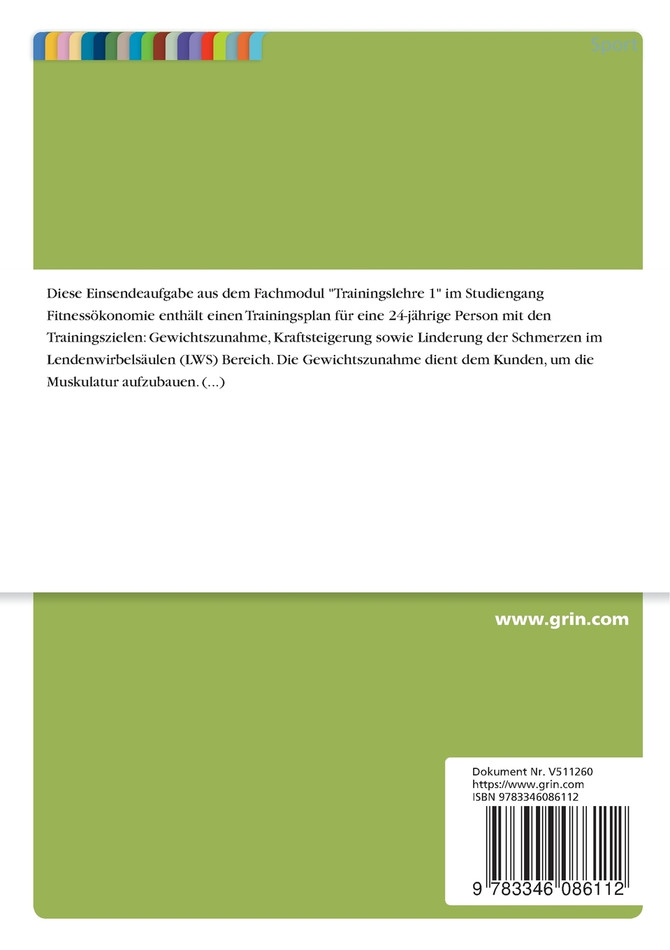 Grundlagen der allgemeinen Fitness