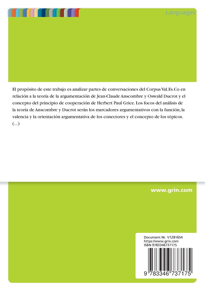 La teoría de la argumentación y el principio de cooperación