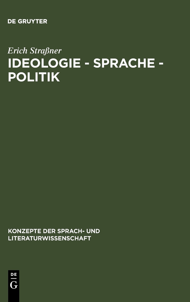 Ideologie - Sprache - Politik