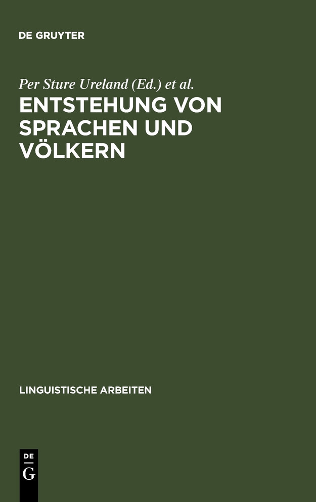Entstehung von Sprachen und Völkern