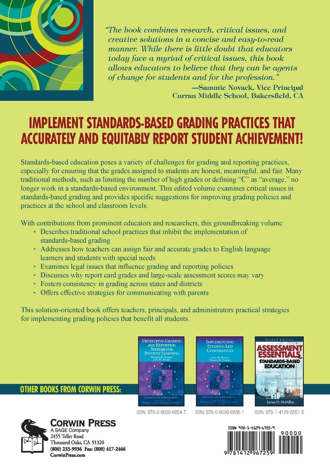 Practical Solutions for Serious Problems in Standards-Based Grading