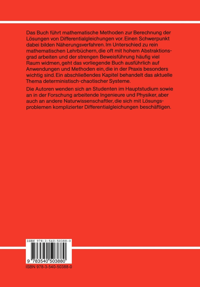 Höhere mathematische Methoden für Ingenieure und Physiker