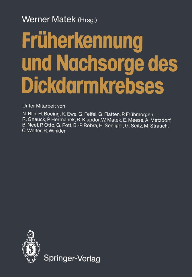 Früherkennung und Nachsorge des Dickdarmkrebses