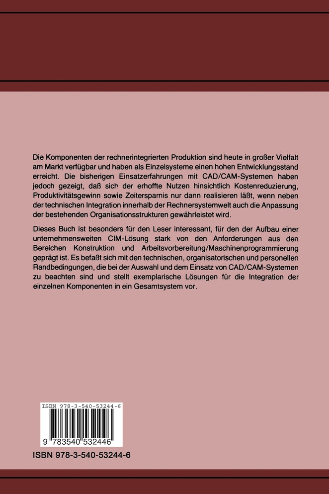Von CAD/CAM zu CIM