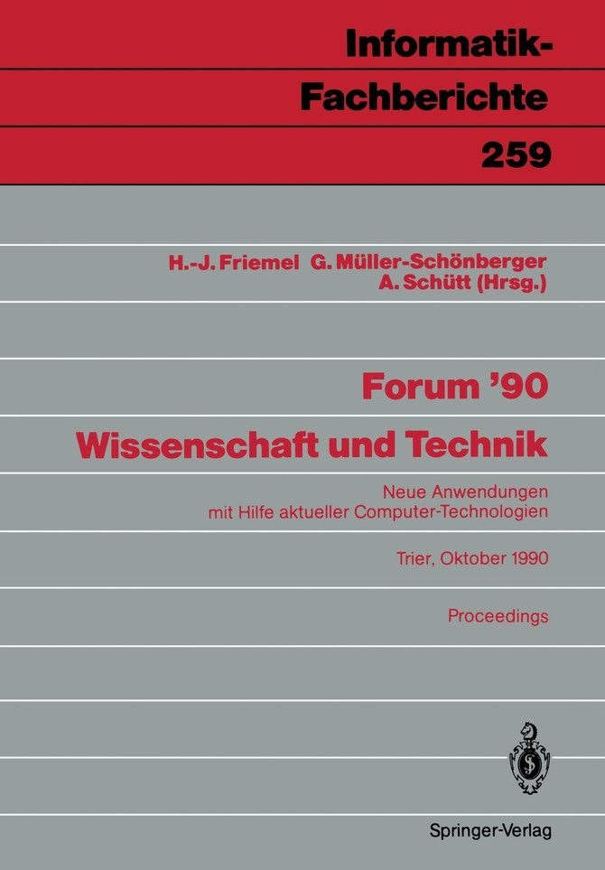 Forum '90 Wissenschaft und Technik