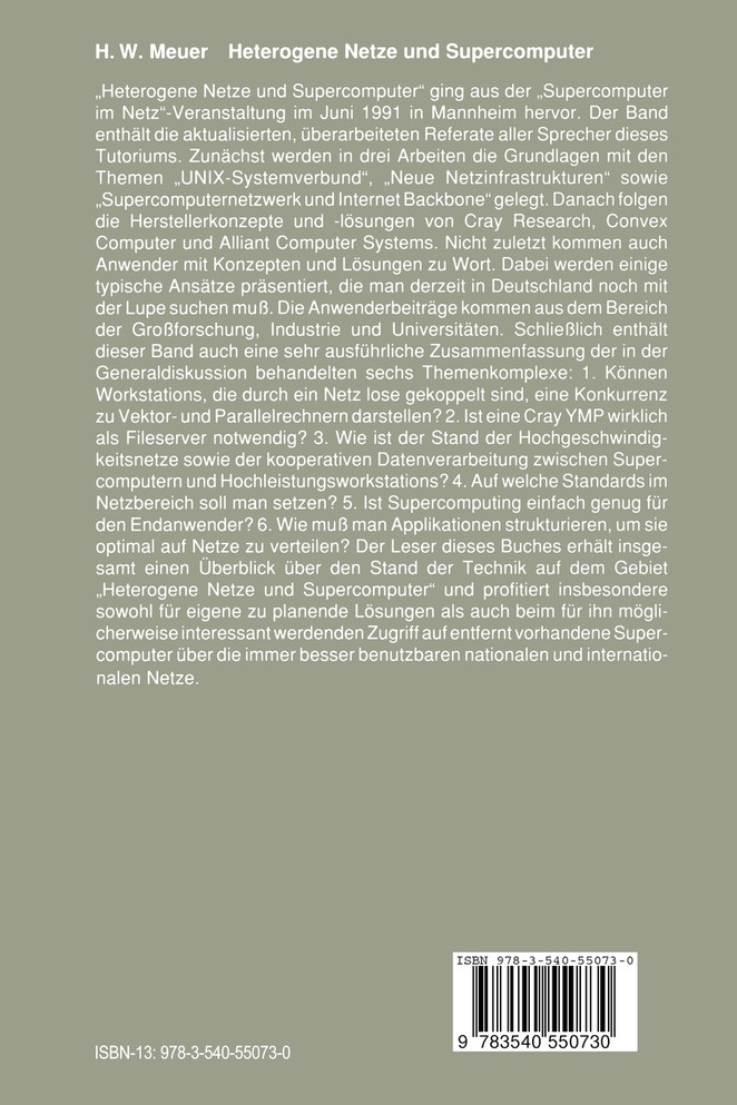 Heterogene Netze und Supercomputer