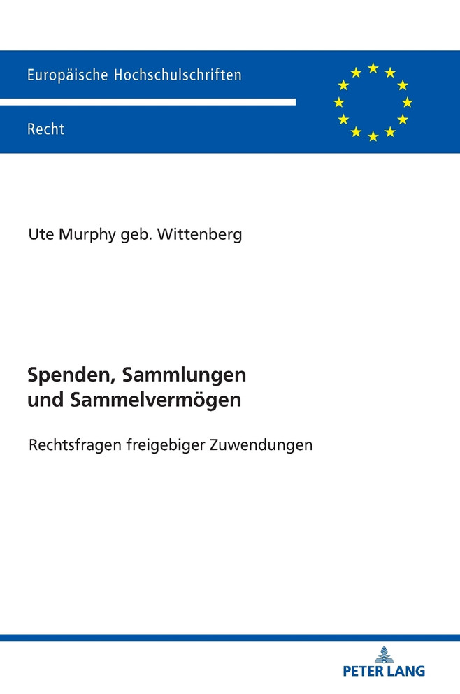 Spenden, Sammlungen und Sammelvermoegen