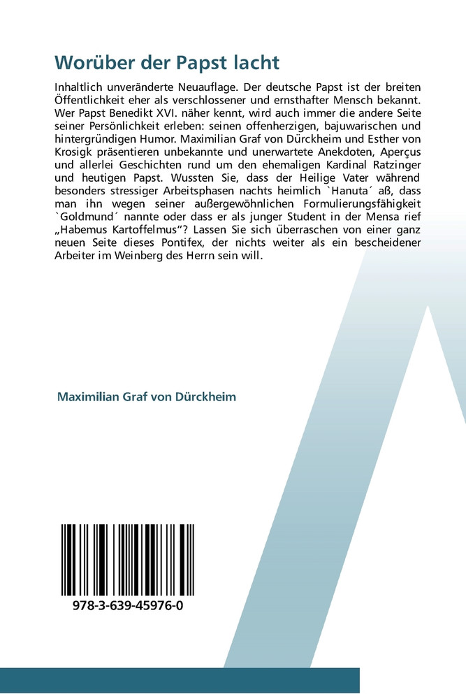 Worüber der Papst lacht