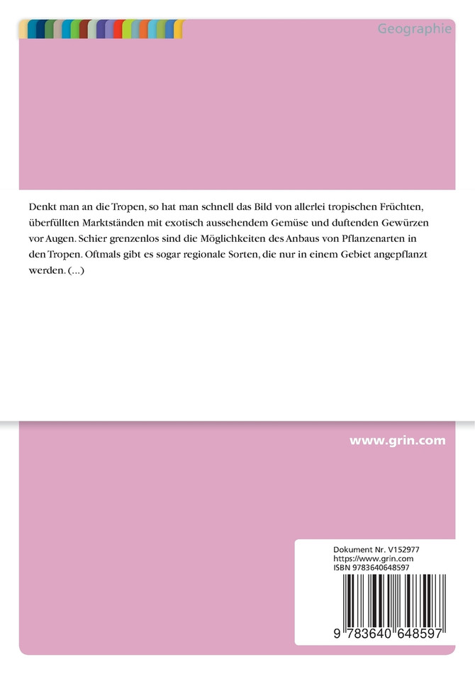 Agrarbiodiversität in den Tropen