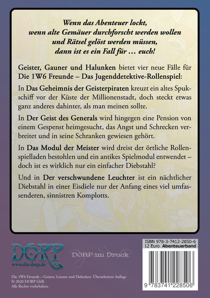Geister, Gauner und Halunken