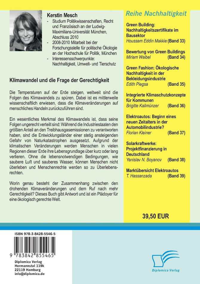 Klimawandel und die Frage der Gerechtigkeit