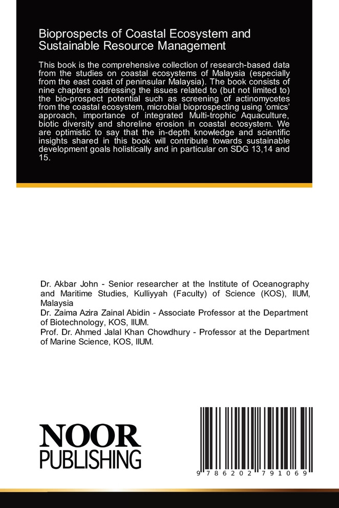 Bioprospects of Coastal Ecosystem and Sustainable Resource Management