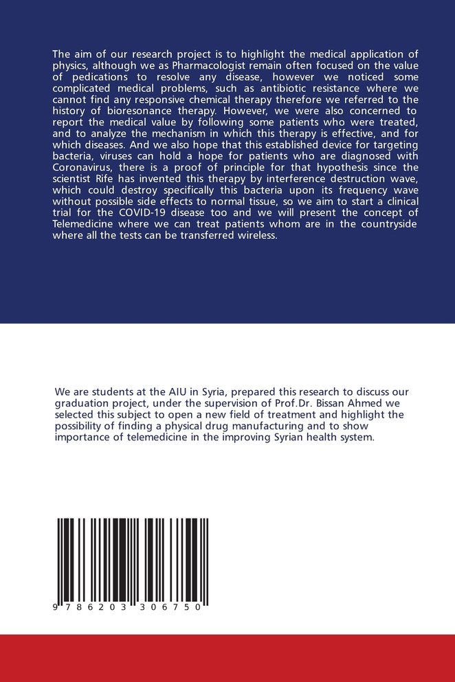 Bioresonance therapy and telemedicine