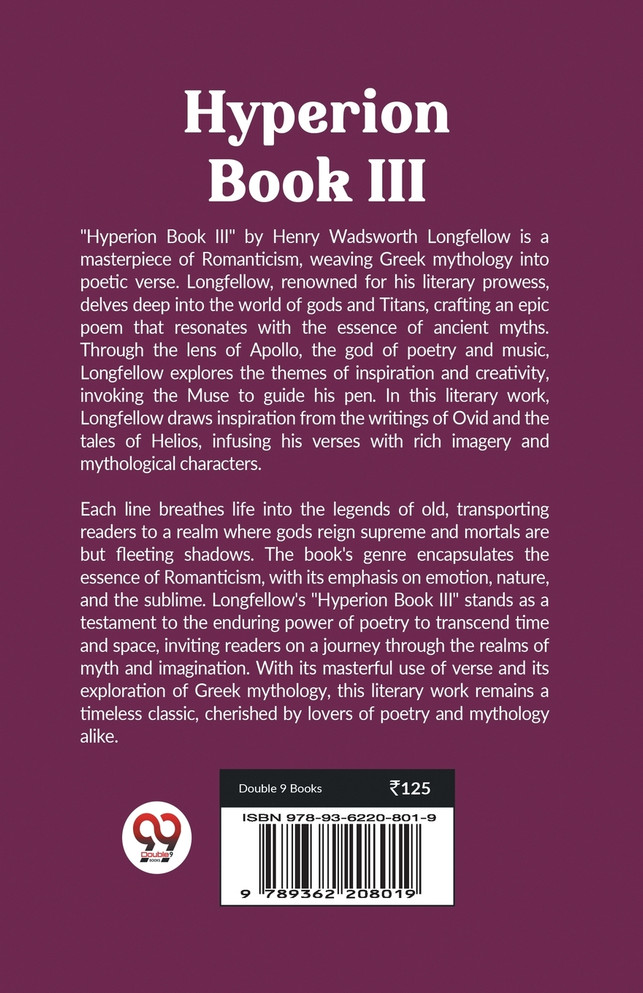 Hyperion Book III