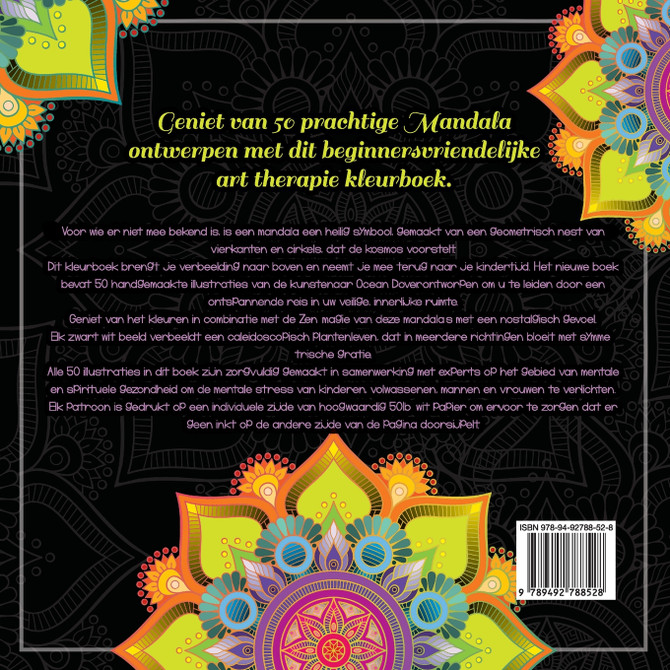 Mandala kleurboek voor beginners