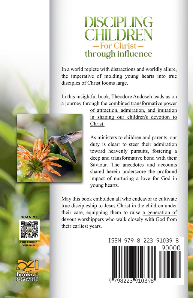 Discipling Children for Christ Through Influence