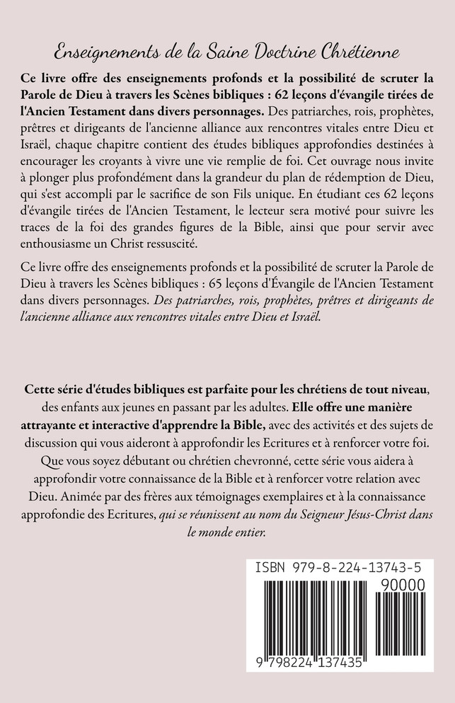 Leçons pour l'École du Dimanche