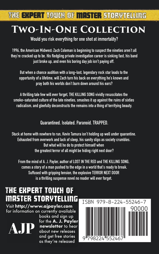 The Killing Song and Terror Next Door (Two-in-one Collection)