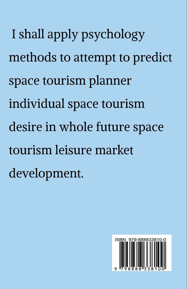 Learning Space Tourism Development