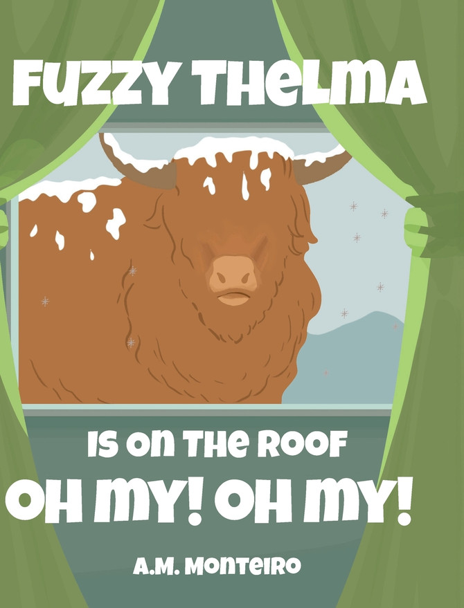 Fuzzy Thelma Is On The Roof Oh My! Oh My!