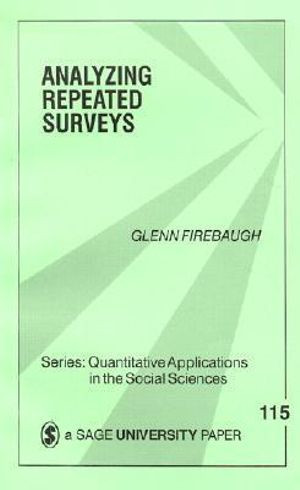 Analyzing Repeated Surveys