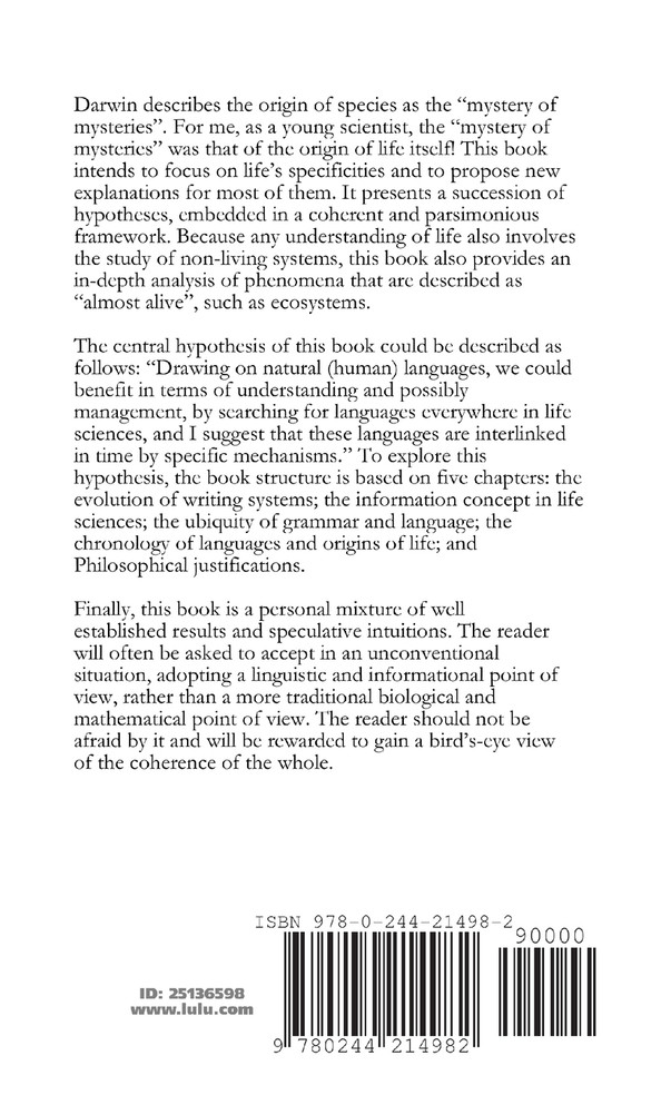 The Languages of Nature
