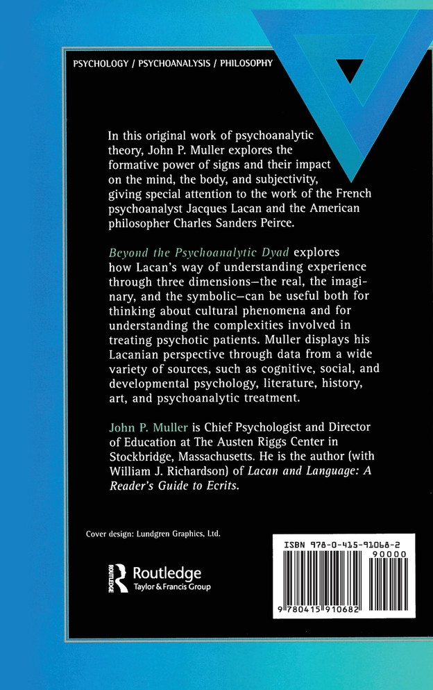 Beyond the Psychoanalytic Dyad