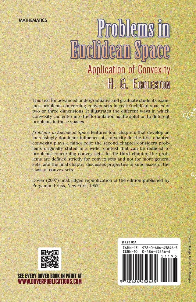 Problems in Euclidean Space