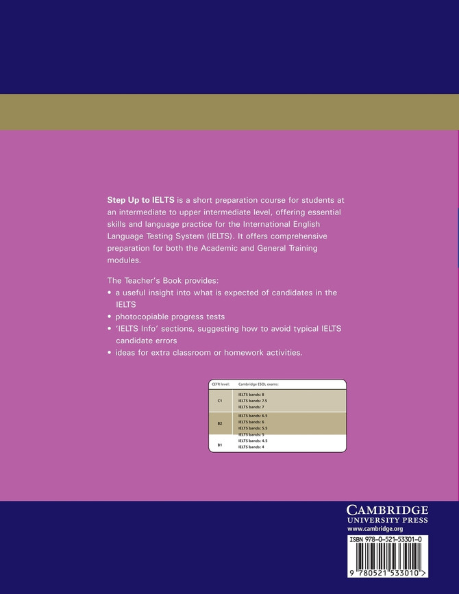 Cambridge Step Up to IELTS Teacher's Book