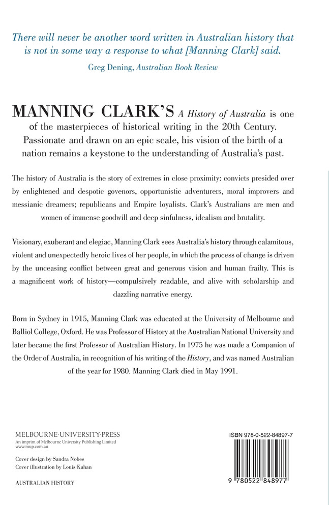 A History Of Australia (Volumes 1 & 2)